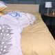 Комплект постельного белья MirSon King Size 220x240 см 17-0746 Feather Dots Ranforce Elite (2200010846713) - изображение 2