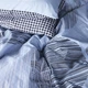 Комплект постельного белья MirSon King Size 220x240 см 17-0748 Circles in Checks бязь (2200010847529) - изображение 5
