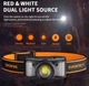 Ліхтар SUPERFIRE налобний акумуляторний HL91 310 Lumen IP43 (HL91-SF) - зображення 6