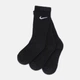 Набор женских носков высоких хлопковых Nike U Nk V Cush Crew Value SX4508-001 34-38 (S) 3 пары Черный (685068091308) - изображение 3