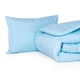 Набор Хлопковый MirSon Супер Теплый №1706 Eco Light BLue (одеяло + подушка 50х70 средняя) (2200002656351) - изображение 2