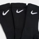 Набор женских носков высоких хлопковых Nike SX7676-010 U NK EVERYDAY LTWT CREW 34-38 3 пары Черный (888407237171) - изображение 4