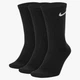 Набор женских носков высоких хлопковых Nike SX7676-010 U NK EVERYDAY LTWT CREW 34-38 3 пары Черный (888407237171) - изображение 6