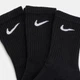 Набор женских носков высоких хлопковых Nike U Nk Everyday Cush Crew SX7664-010 34-38 (S) 3 пары Черный (888407233593) - изображение 4