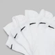 Набор женских носков коротких хлопковых Nike U Nk Everyday Ltwt Ns Band SX7679-100 34-38 6 пар Белый (888408294784) - изображение 4