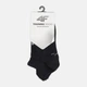 Набор женских носков коротких 4F Socks Cas F194 4FAW23USOCF194-20S 39-42 3 пары Черный (5904698391189) - изображение 6