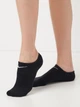 Набор женских носков коротких хлопковых Nike Value No Show SX2554-001 34-38 (S) 3 пары Черный (659658575585) - изображение 2