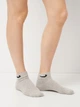 Набор женских носков коротких хлопковых Nike U Nk V Cush Ankle Value SX4926-901 38-42 3 пары Белый/Черный/Серый (887232701130) - изображение 3