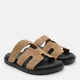 Женские шлепанцы кожаные Ashoes Гермес-008 39 25 см Нюд (ROZ6501005960) - изображение 3