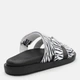 Женские шлепанцы кожаные Ashoes Гермес-008 37 24 см Зебра (ROZ6501005964) - изображение 5