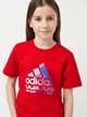 Детская футболка Adidas U Bl Gt IB9161 110-116 см Better Scarlet (4066745025162) - изображение 4