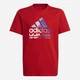 Детская футболка Adidas U Bl Gt IB9161 110-116 см Better Scarlet (4066745025162) - изображение 7