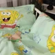 Наволочка детская MirSon Kids Time 17-0688 Спанч Боб и Патрик 40х40 см Бязь (2200010252842) - изображение 3