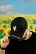 Бейсболка унисекс Braxton New York Bronx 57611 56-58 Черно-золотой (57868) - изображение 3
