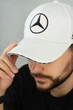 Бейсболка унисекс Braxton Mercedes 58180 56-58 Белый (58288) - изображение 2