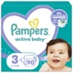 Підгузки Pampers Active Baby Mid Розмір 3 (6-10 кг) 90 ш (8001090949455) (153099) - зображення 1