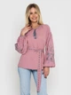 Вышиванка женская Narodnyy Butik штапель пудра 1047.1 42 - изображение 4