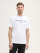 Футболка Tom Tailor Printed T-shirt L Білий 1045773-20000 - изображение 1
