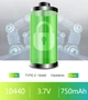 2 Аккумуляторные батарейки 10440 с USB TYPE-C 750mAh Smartoools 3.7V + кабель (Блистер) (16225-2) - изображение 4