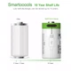 2 Батарейки аккумуляторные CR2 с USB TYPE-C 300mAh Smartoools 3.7V + кабель (Блистер) (16223-2) - изображение 3