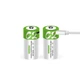 Аккумуляторные батареи Тип C R14/LR14 с Type-C 1.5V Li-Ion 5000mWh Smart (2 шт + кабель) (162210-2) - изображение 2