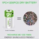 Акумулятори батарейки Тип D (R20) з роз'ємом Type-C, 12000mWh (4 шт + 2 кабеля) (16222-4) - зображення 5