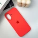 Чохол для смартфона Silicone Full Case AA Open Cam for Apple iPhone 16 18,Peach (FullOpeAAi16-18) - изображение 6