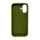 Чохол для смартфона Silicone Full Case AA Open Cam for Apple iPhone 16 29,Army Green (FullOpenAAi16-29) - изображение 2