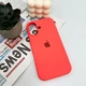Чохол для смартфона Silicone Full Case AA Open Cam for Apple iPhone 16 43,Berry Red (FullOpenAAi16-43) - изображение 2