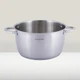 Кастрюля Kamille из нержавеющей стали 5 л с крышкой и полыми ручками - изображение 9