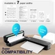 Портативний бездротовий термопринтер Inkless Portable A4 + 2 рулони термо паперу + 5 листів паперу для трансферу тату - зображення 5