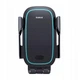 Автомобільний тримач з Бездротовим ЗП Baseus Milky Way Pro 15W Black - зображення 1