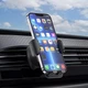 Автотримач Proove Crystal Clamp Plus Air Outlet Car Mount Black - зображення 4