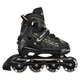 Роликовые коньки раздвижные Banwei 129 размер 31-34 Black-Gold - изображение 3