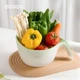 Миска з сітом Ecoco Зелена - зображення 1