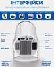 Портативный Мини проектор для дома 4К с WiFi и Bluetooth Смарт проектор LED-проектор домашний кинотеатр Smart TV (Android 11) + Пульт HY 300 видео масштабирование совместим с HDMI USB смартфон Белый - изображение 6