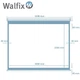 Проекционный экран Walfix SNM-5 настенный потолочный 150" 300x225см 4:3 - изображение 8