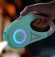 Автоматический поводок с подсветкой и фонарем Rojeco 5 метров LED Green - изображение 9