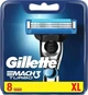 Сменные лезвия (картриджи) для бритья Gillette Mach3 Turbo 8 шт в упаковке (87411005) - изображение 2