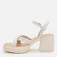 Женские босоножки кожаные Ashoes 2954/1 40 25.5 см Слоновая кость (ROZ6501005891) - изображение 4