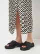 Женские шлепанцы кожаные PARADIZE SHOES SL-1300 41 26.7 см Черные (ROZ6501062272) - изображение 2