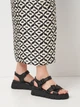 Женские сандалии кожаные PARADIZE SHOES ALS-3-2 38 24.2 см Черные (ROZ6501062182) - изображение 2