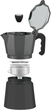 Гейзерная кофеварка Maestro Espresso Moka Алюминиевая Black 450 мл (MR-1666-9-Black) - изображение 2