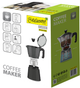 Гейзерная кофеварка Maestro Espresso Moka Алюминиевая Black 450 мл (MR-1666-9-Black) - изображение 6