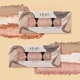 Палетка для контуринга лица Hean Glow Nude Palette Sunglow, 9 г ( 5907474400082 ) - изображение 3