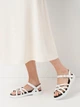 Женские сандалии кожаные PARADIZE SHOES SAN-2704 38 24.2 см Белые (ROZ6501062239) - изображение 2