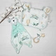 Набор для новорожденного: комфортер, подушка, грызунец a.l.babybox Полет зверей - изображение 1