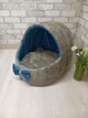 Будинок лежанка для котів та собак Animals_joy Кошик XL 61*61 см(131) - изображение 6