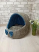 Будинок лежанка для котів та собак Animals_joy Кошик XL 61*61 см(131) - изображение 2