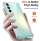 Чохол WXD на Samsung Galaxy M35 (5G) / чохол для смартфона з посиленими кутами / (прозорий) - зображення 4